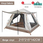 4-6 Person Camping Tent Automatic quick Open Tent Outdoor Rainfly Waterproof Tent Family Instant Setup Tent with Carring Bag - Outdoorsavage