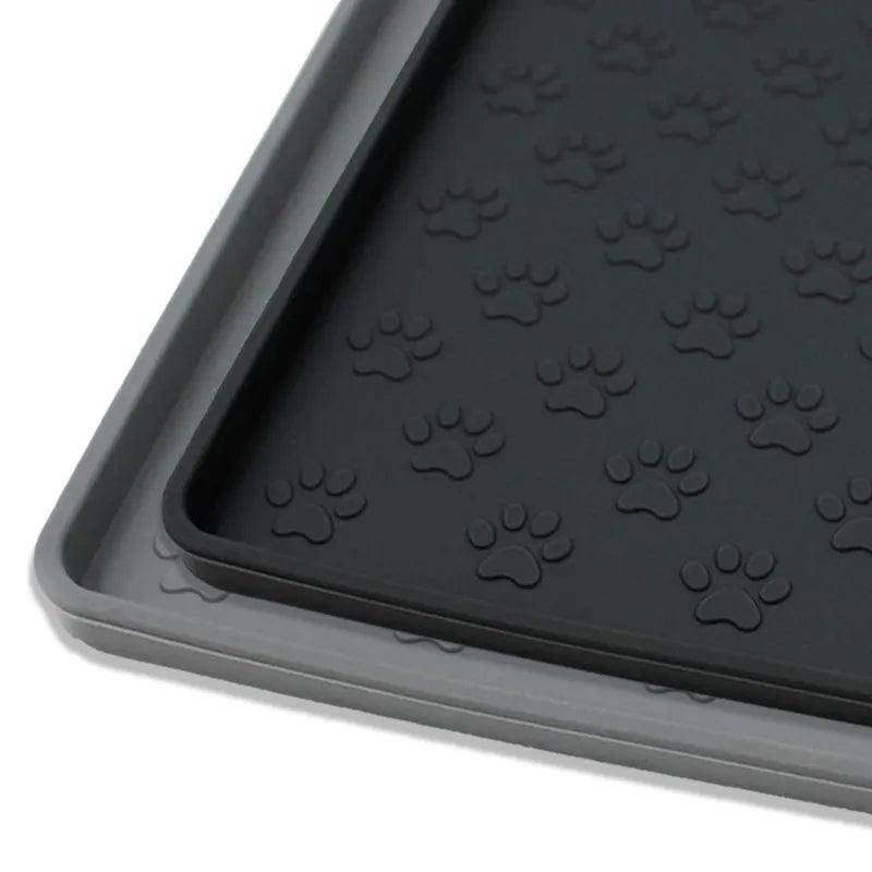 Pet Placemat Dog Food bowl Mat Cat Feed Mat Cat Dog Drinking Feeding Placemat Silicone Waterproof Pet Bowl Pad Feeder Mats - Outdoorsavage