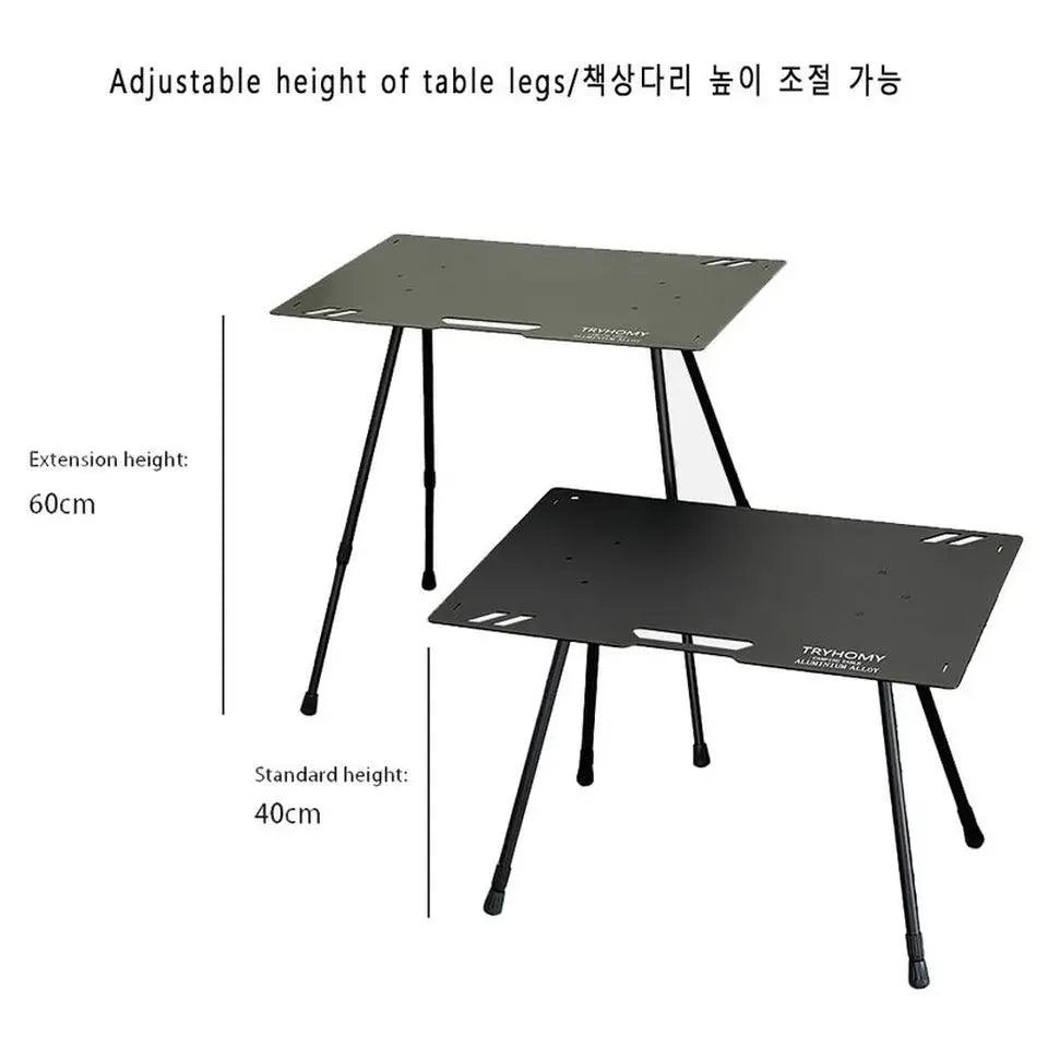 Lightweight Outdoor Tactical Table Aluminum Alloy IGT Table Folding - Outdoorsavage