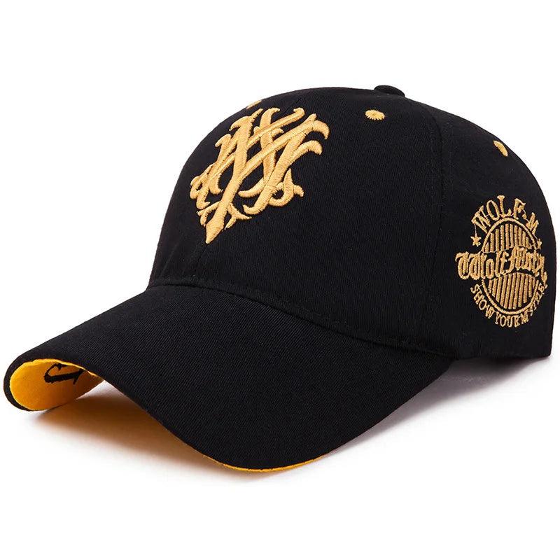 Totem Embroidered Baseball Cap Fashion Men Women Caps Spring And Summer Snapback Hip Hop Hat Adjustable Flame Sun Shading Hats - Outdoorsavage