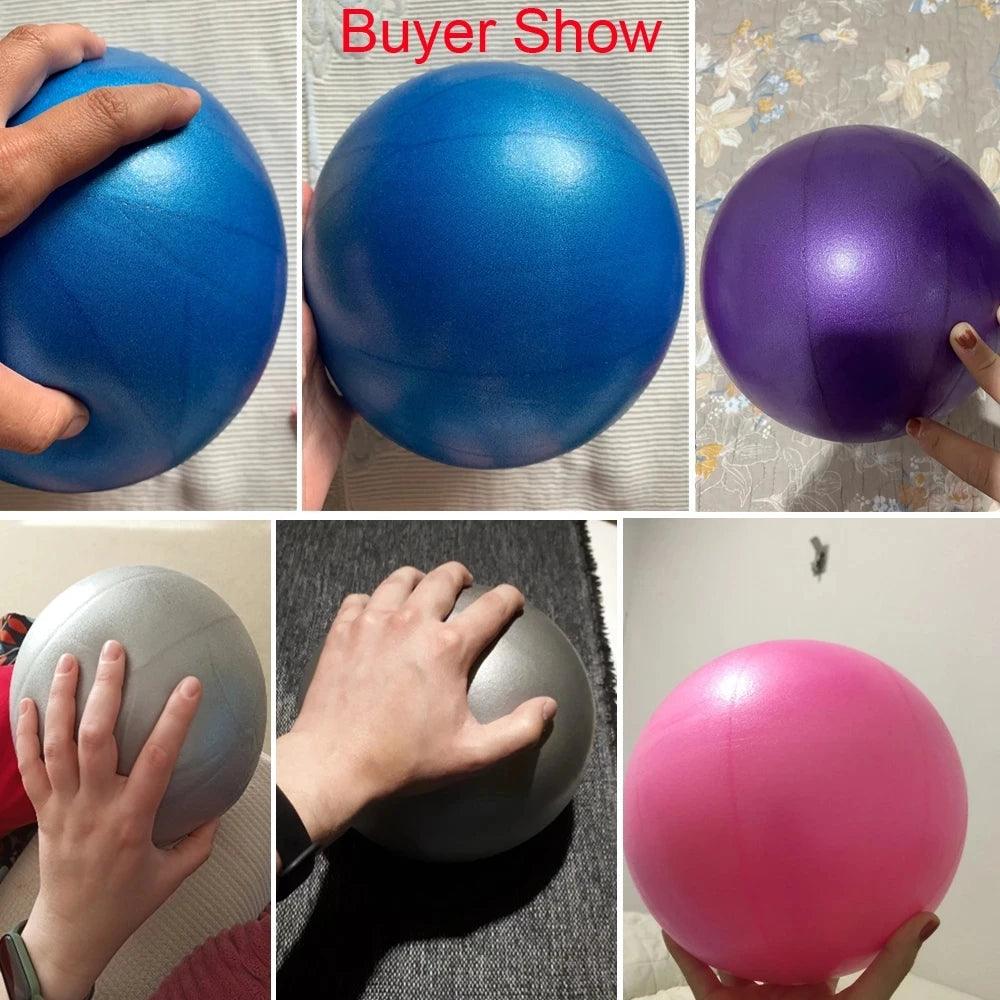 New 25cm Yoga Ball Exercise Gymnastic Fitness Pilates Ball Balance Exercise Gym Fitness Yoga Core Ball Indoor Training Yoga Ball - Outdoorsavage