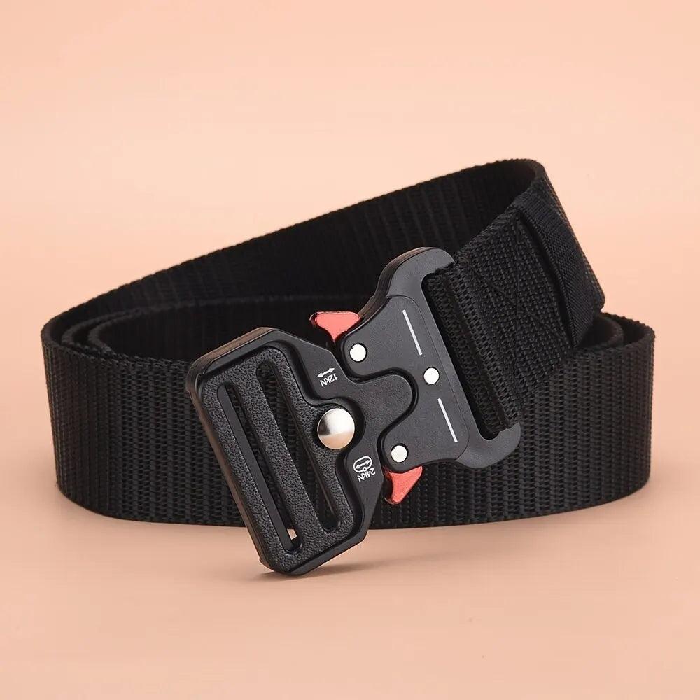 Men's Belt Outdoor Multi Function Belt High Quality Canvas For Nylon Male Luxury Belts Women's Sports Jeans Belt Neutral Belts - Outdoorsavage