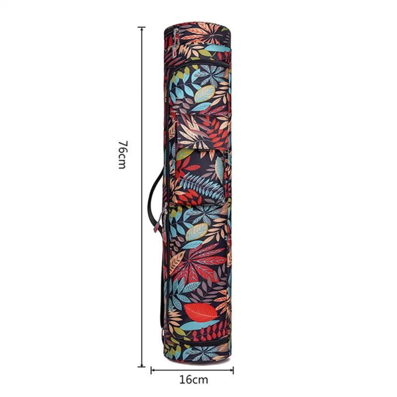 Yoga Bag Yoga Mat Bag Printed Men Women Sports Mat Bag Pilates Mat Backpack Fitness Dance Gym Mat Cover Sports Backpack - Outdoorsavage