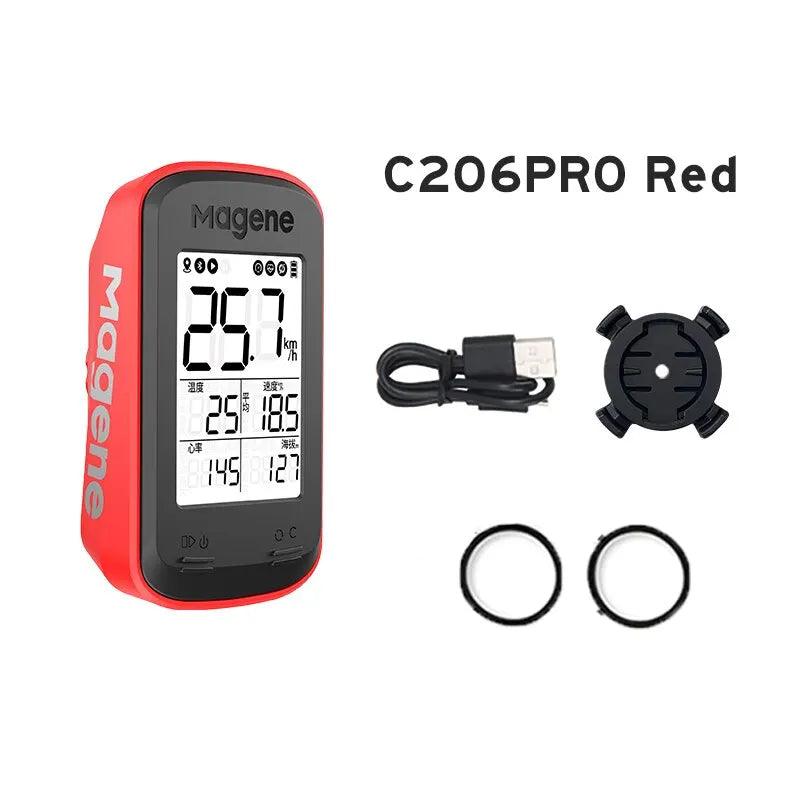 Magene Smart Bike Computer C206/PRO Wireless GPS Bicycle Speedometer Waterproof Road Mtb Cycling Odometer - Outdoorsavage