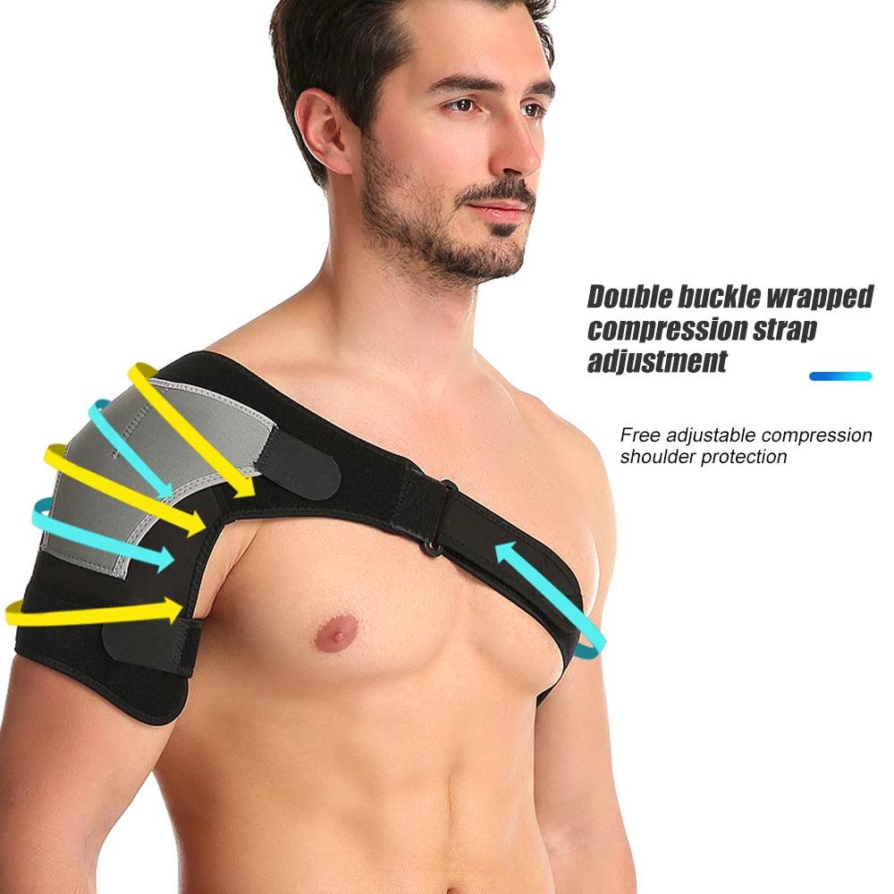 Adjustable Shoulder Brace for Rotator Cuff and AC Joint Pain Relief - Outdoorsavage