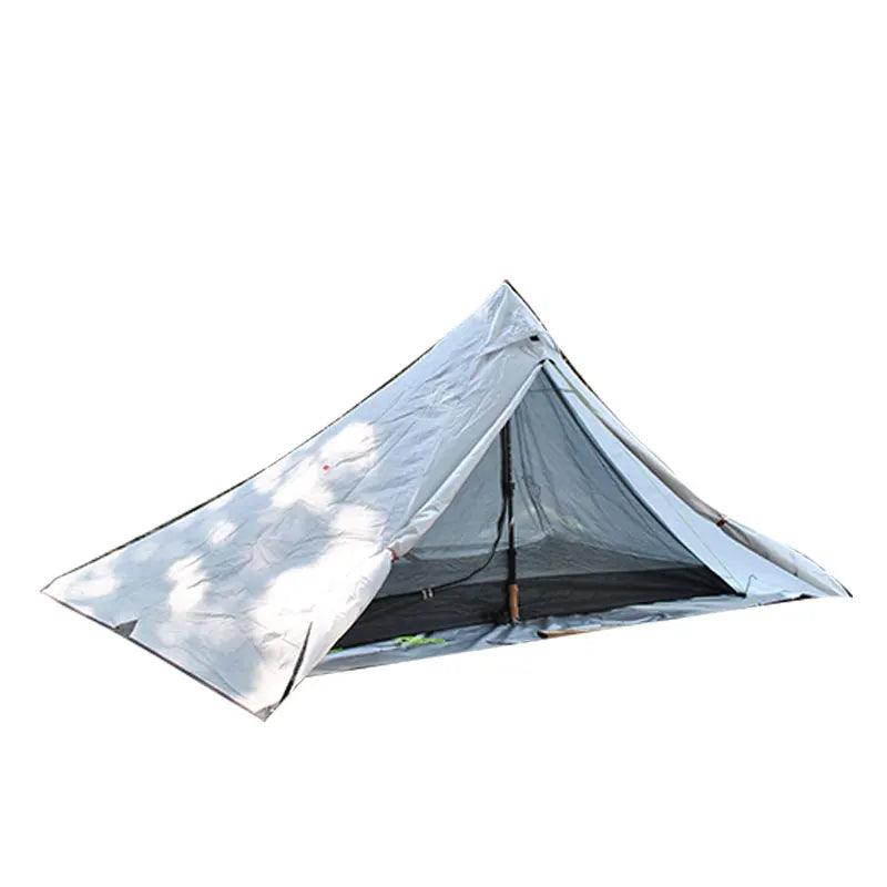 CZX-628 Trekking Pole Tent, 2 person Ultralight pyramid tent,2 person Tower Tent(NO trekking pole),Total Weight 1.5KG Only - Outdoorsavage