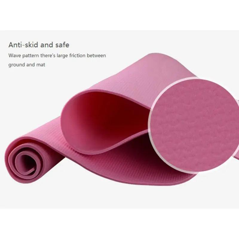 4MM Thick EVA Yoga Mats Anti-slip Sport Fitness Mat Blanket For Exercise Yoga And Pilates Gymnastics Mat Fitness Equipment - Outdoorsavage