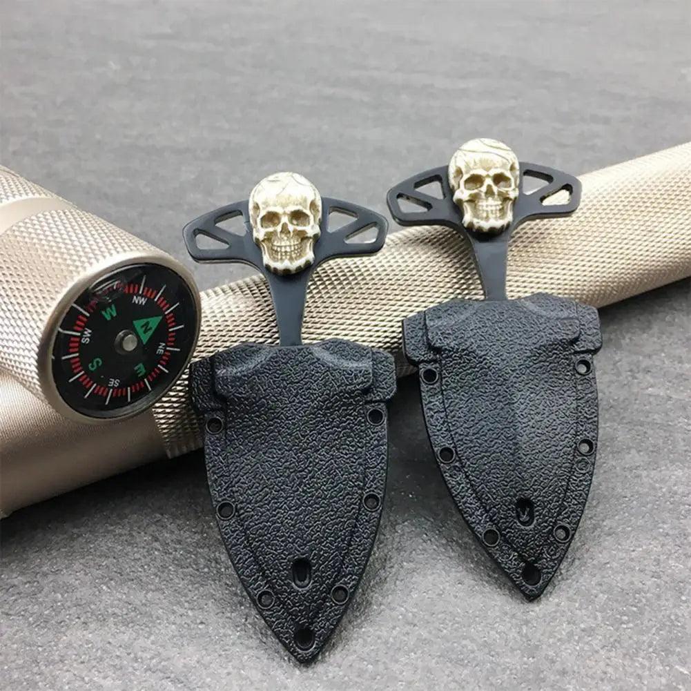 Survival Cutter Mini Skull Necklace Knife Survival Multitool Fruit Knife Bottle Opener Tactical Camping Equipment самооборона 캠핑 - Outdoorsavage