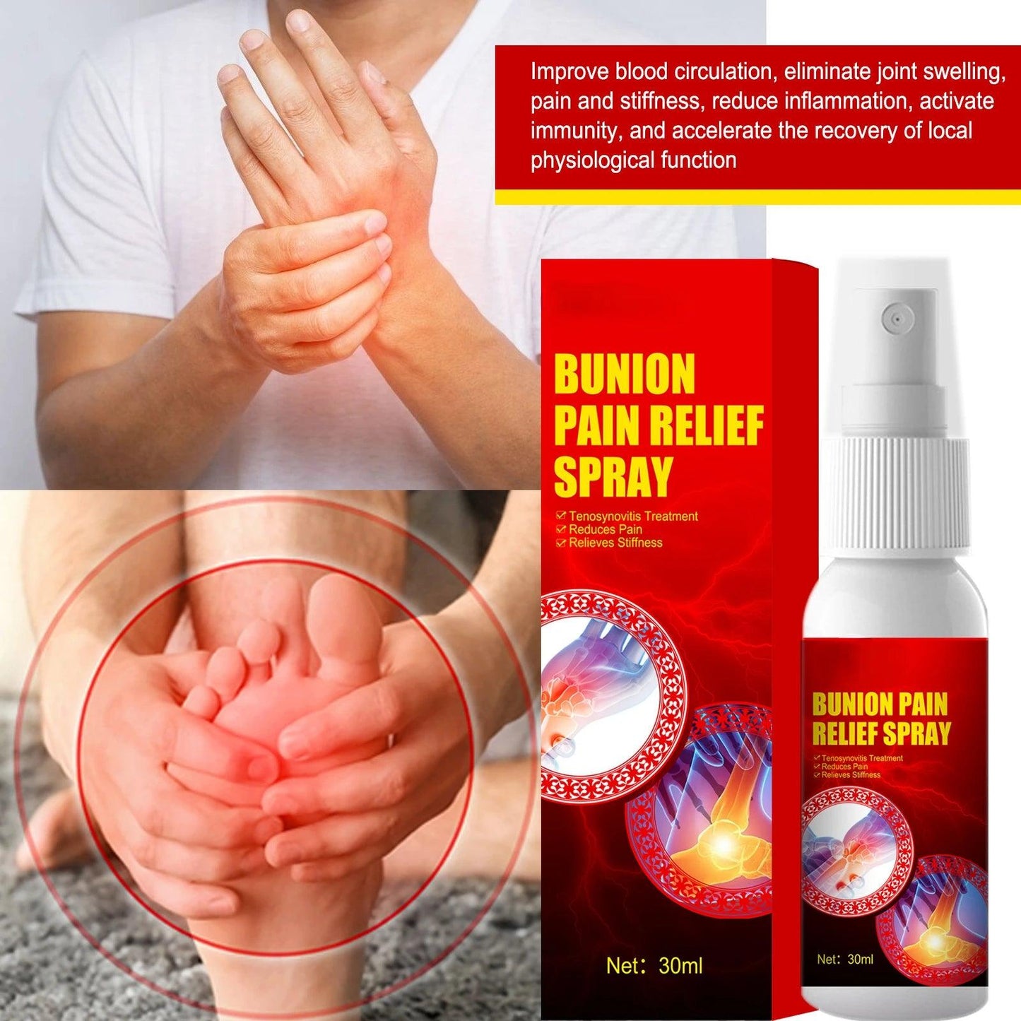 Pain Relief Caring Spray - Outdoorsavage