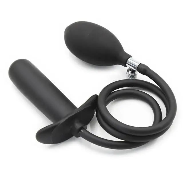Inflatable Butt Plug With Pump