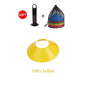 10Pcs Soccer Cones Disc Football Training Discs With Carry Bag Holder Agility Exercise Field Markers Sports Training Equipment - Outdoorsavage