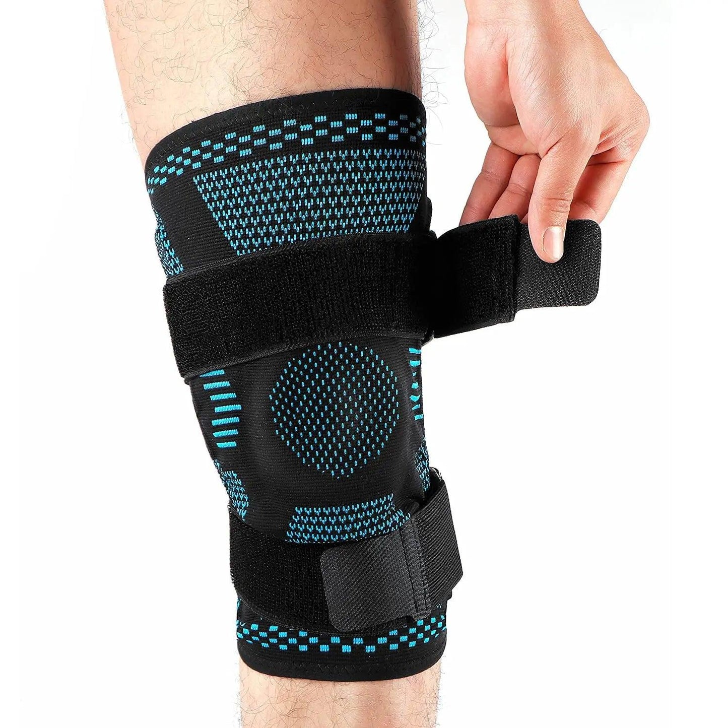 Sports Knee Pads for Knee Pain Meniscus Tear Injury Recovery with Side Stabilizers Patella Gel Knee Support Compression Sleeve - Outdoorsavage