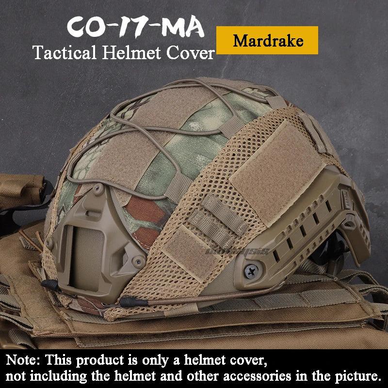 Tactical Helmet Cover for Fast MH PJ BJ Helmet Airsoft Paintball Helmet Cover Military Accessories - Outdoorsavage