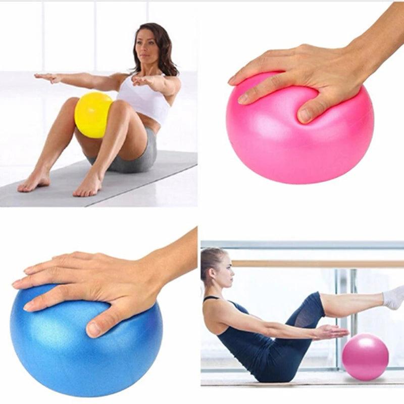 New 25cm Yoga Ball Exercise Gymnastic Fitness Pilates Ball Balance Exercise Gym Fitness Yoga Core Ball Indoor Training Yoga Ball - Outdoorsavage