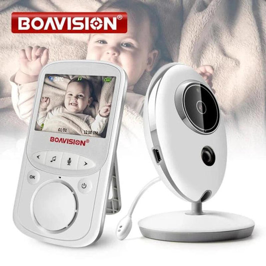 Wireless LCD Audio Video Baby Monitor VB605 Radio Nanny Music Intercom IR 24h Portable Baby Camera Baby Walkie Talkie Babysitter - Outdoorsavage