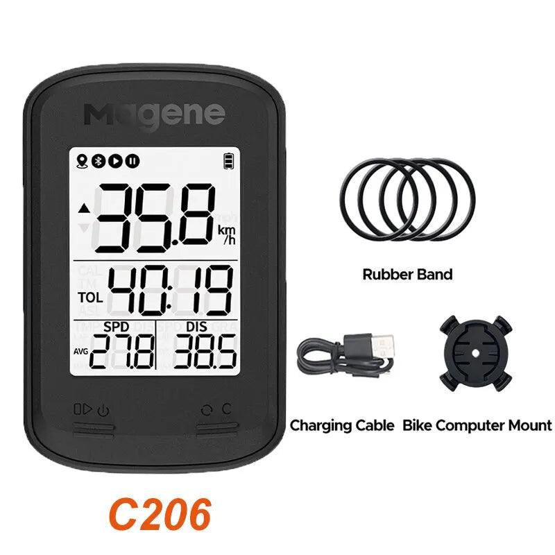 Magene Smart Bike Computer C206/PRO Wireless GPS Bicycle Speedometer Waterproof Road Mtb Cycling Odometer - Outdoorsavage