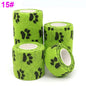 1 Pcs Printed Self Adhesive Elastic Bandage 4.8m Colorful Sports Wrap Tape for Finger Joint Knee First Aid Kit Pet Tape - Outdoorsavage