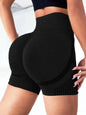 Women Yoga Shorts High Waist Workout Shorts Fitness Yoga Lift Butt Fitness Ladies Yoga Gym Running Short Pants Sportswear - Outdoorsavage