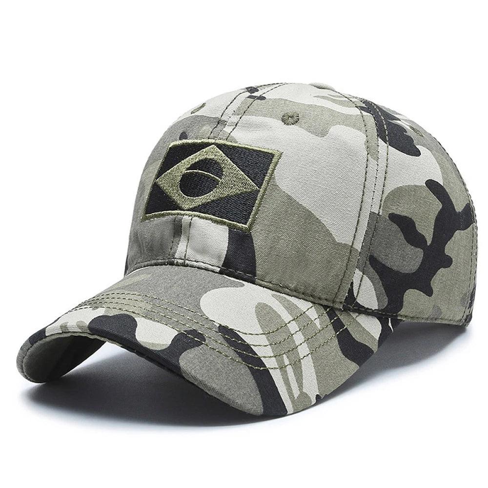 New Baseball Cap Men Summer Brazil Flag Sun Protection Snapback Cap Male Fashion Casual Golf Baseball Hat Airsoft Hat - Outdoorsavage