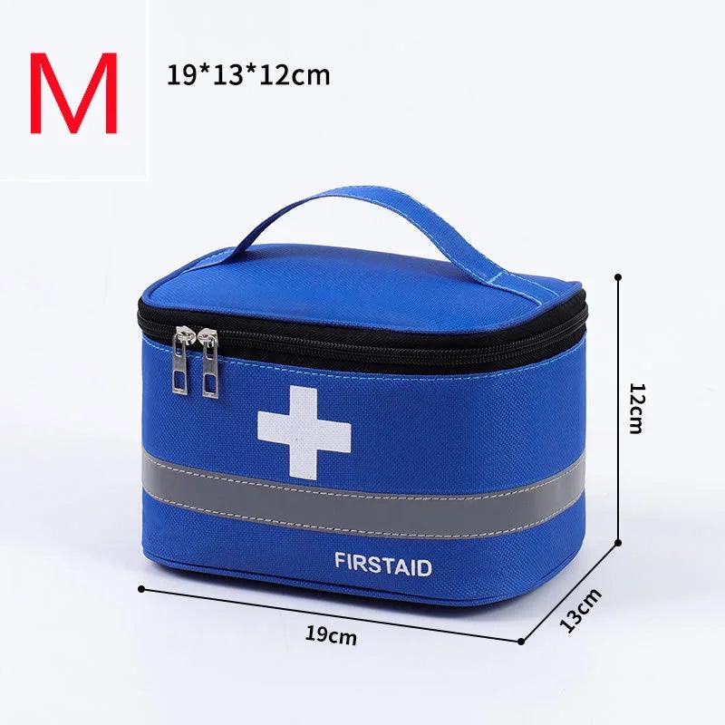 First Aid Kit Medicine Storage Bag Portable Outdoor Rescue Bag Household Children's Large Capacity Medical Kit Storage Organizer - Outdoorsavage