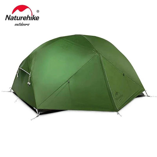 Naturehike Camping Tent 2 Person Mongar Ultralight Tent Outdoor Travel Tent Double Layer Waterproof Tent 3 Season Portable Tent - Outdoorsavage