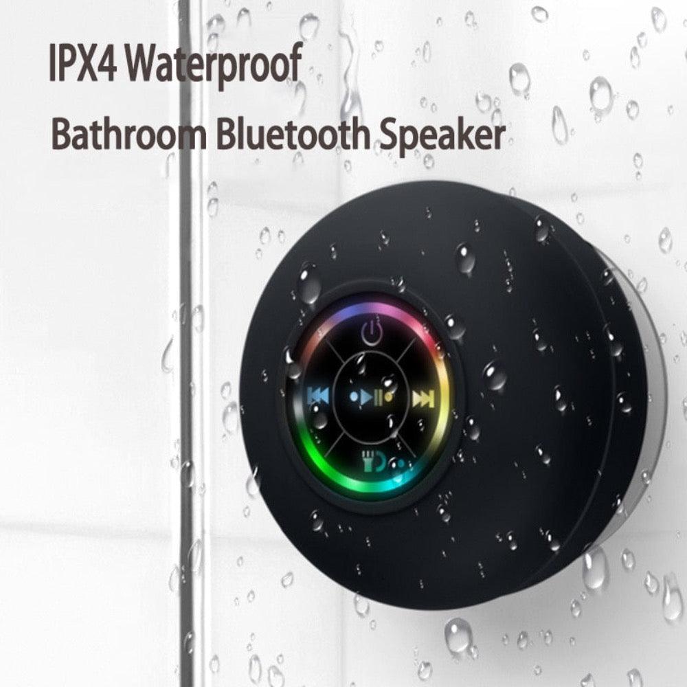 Mini Waterproof RGB Bluetooth Speaker - Outdoorsavage