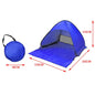 Automatic Instant Pop Up Tent Potable Beach Tent Lightweight Outdoor UV Protection Camping Fishing Tent Sun Shelter - Outdoorsavage