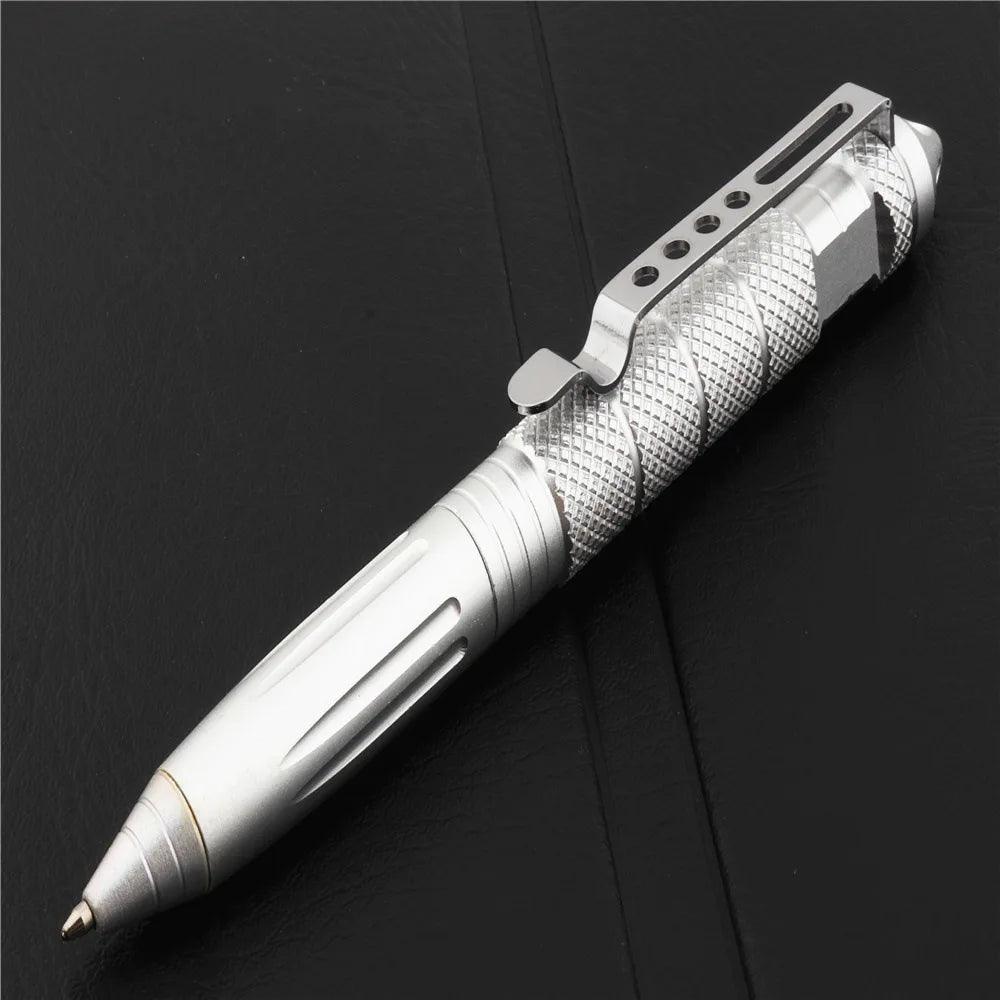 High Quality Aluminum Anti Skid Self DEFENCE Ballpoint Pens Multi Functional Tactical Pen Office Accessories School Supplies - Outdoorsavage