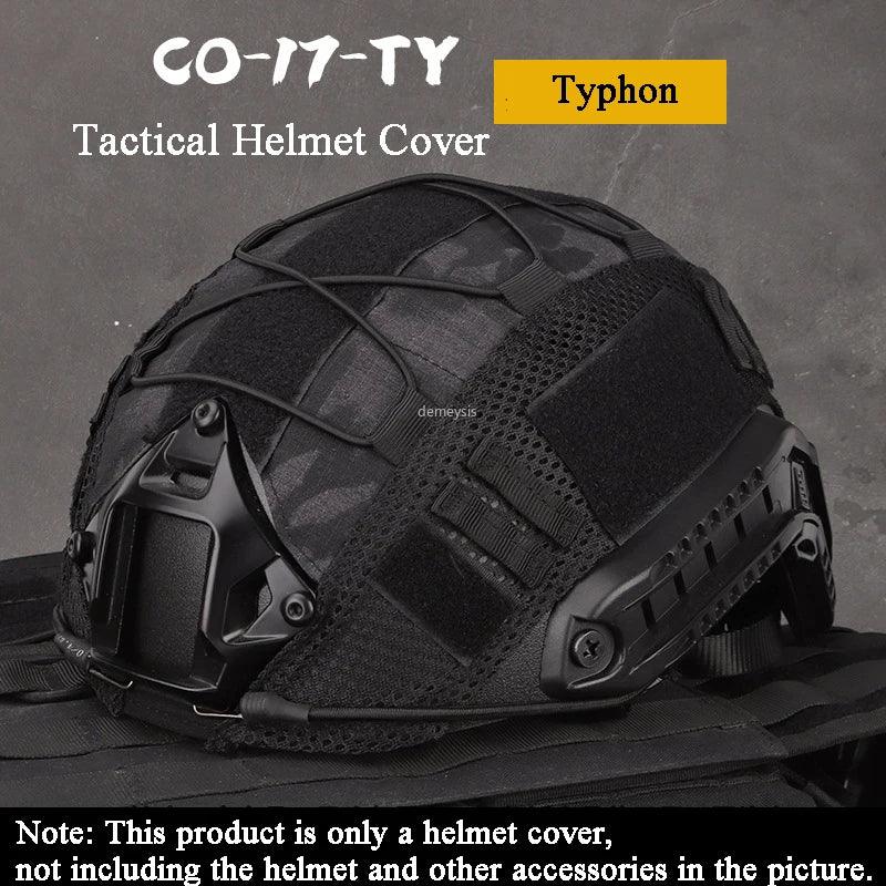 Tactical Helmet Cover for Fast MH PJ BJ Helmet Airsoft Paintball Helmet Cover Military Accessories - Outdoorsavage