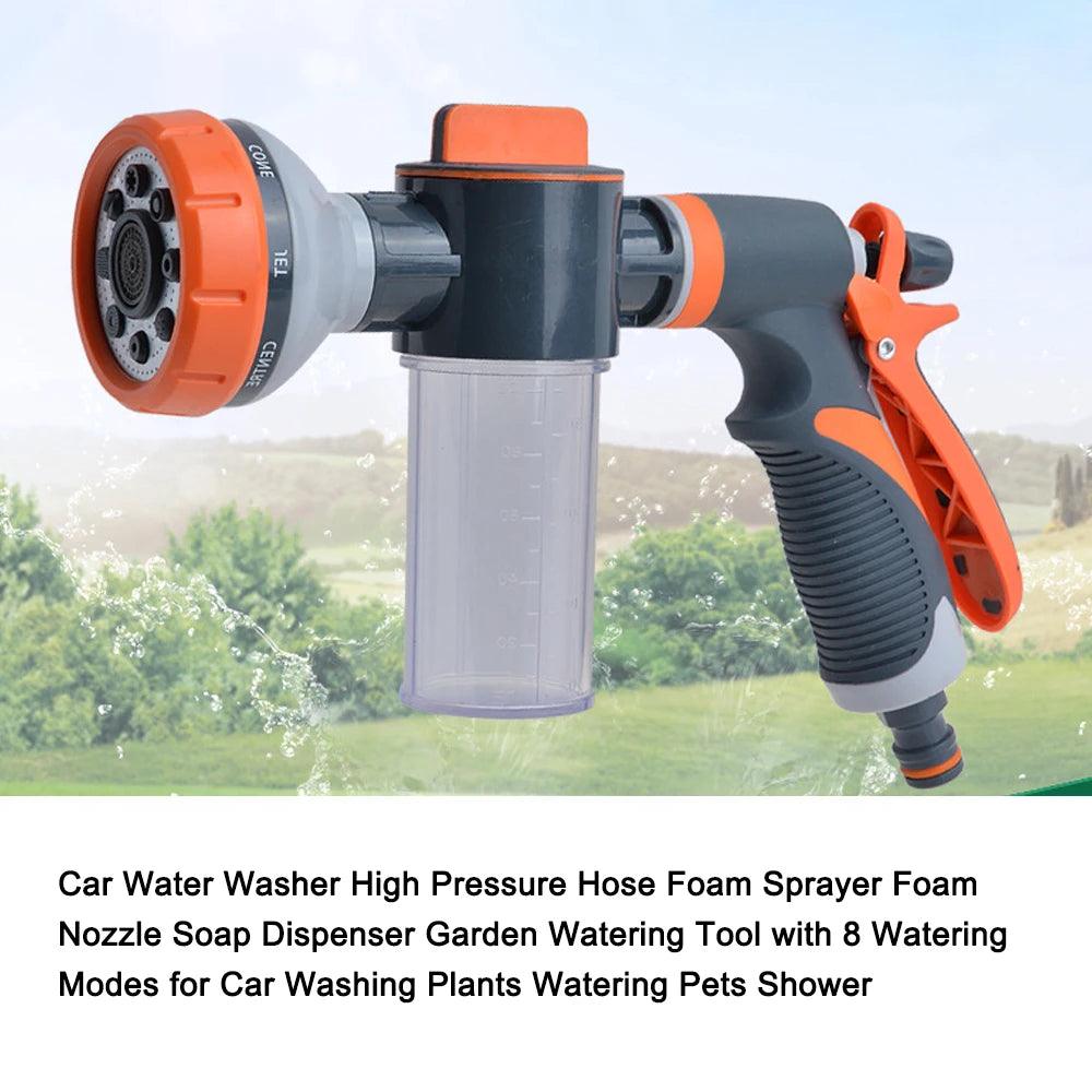 Get your Car Sparkling Clean with 8 Watering Modes - Outdoorsavage