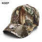 KOEP New Tree Camo Baseball Cap Fishing Caps Men Outdoor Hunting Camouflage Jungle Hat Hiking Casquette Hats - Outdoorsavage