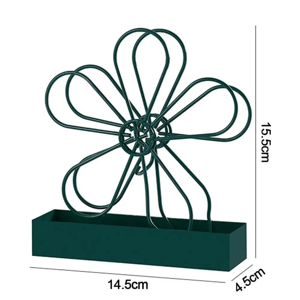 With Tray Mosquito Coil Holder Iron Anti-Mosquito Mosquito Incense Rack Ornaments Flower shape Mosquito Repellent - Outdoorsavage