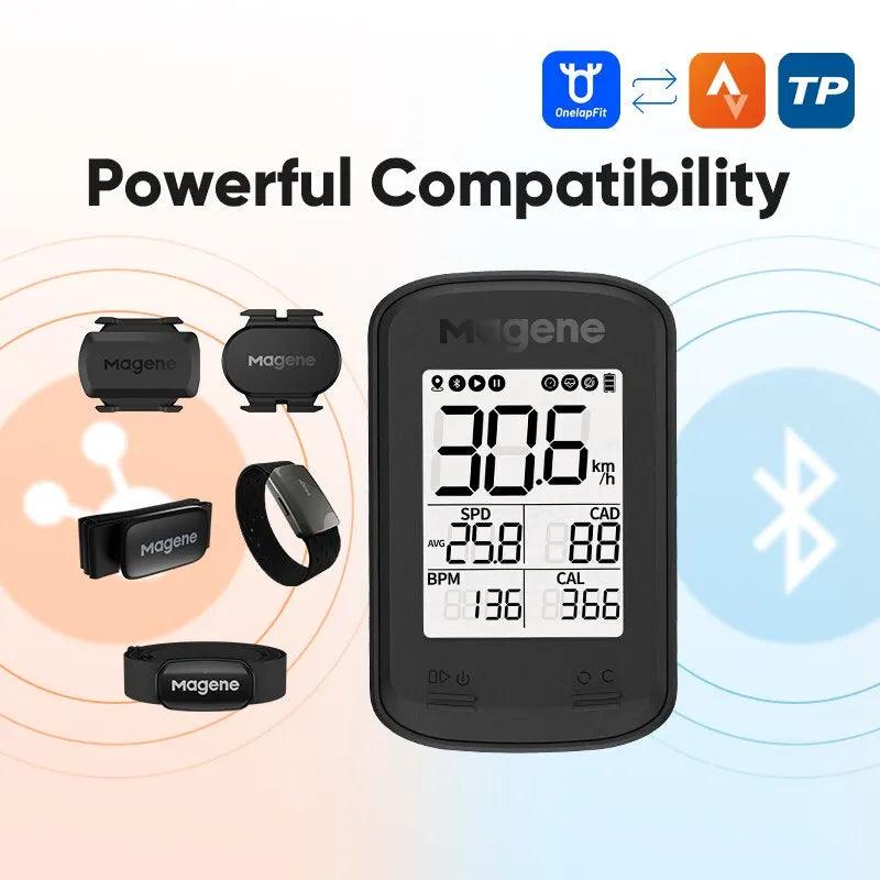 Magene Smart Bike Computer C206/PRO Wireless GPS Bicycle Speedometer Waterproof Road Mtb Cycling Odometer - Outdoorsavage