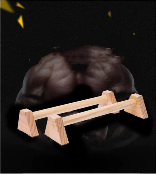 Push-Up Wooden Fitness Stand