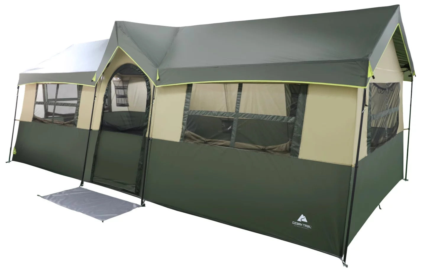 Spacious Hazel Creek 12-Person 3-Room Cabin Tent - Perfect for Family Camping Adventures!