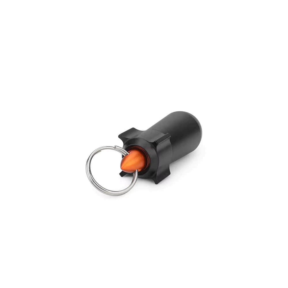 Mini Aluminum Alloy Waterproof Bottle Camping Survival Seal Bottle EDC Outdoor Tool