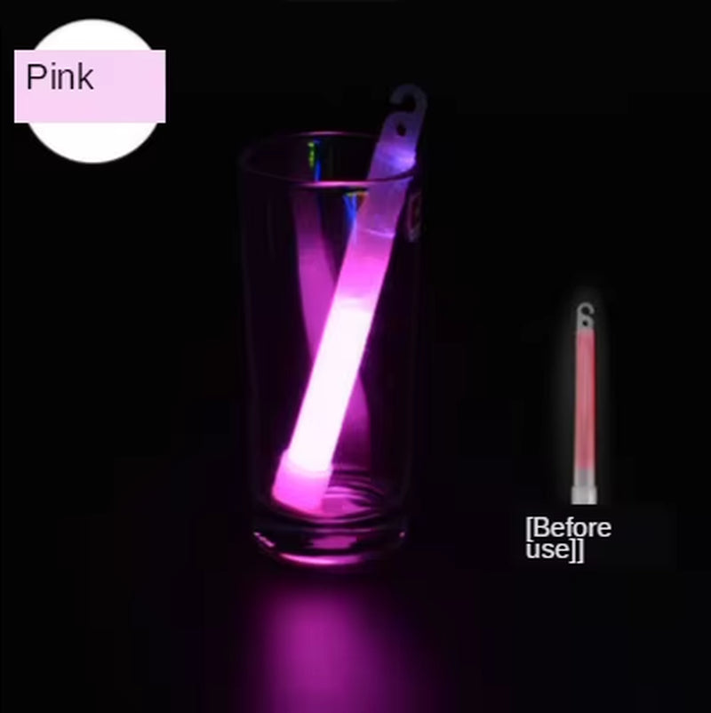 10 Ultra Bright Glow Sticks Emergency Light Sticks for Camping Accessories, Parties, Hurricane Supplies, Earthquake Survival Kit