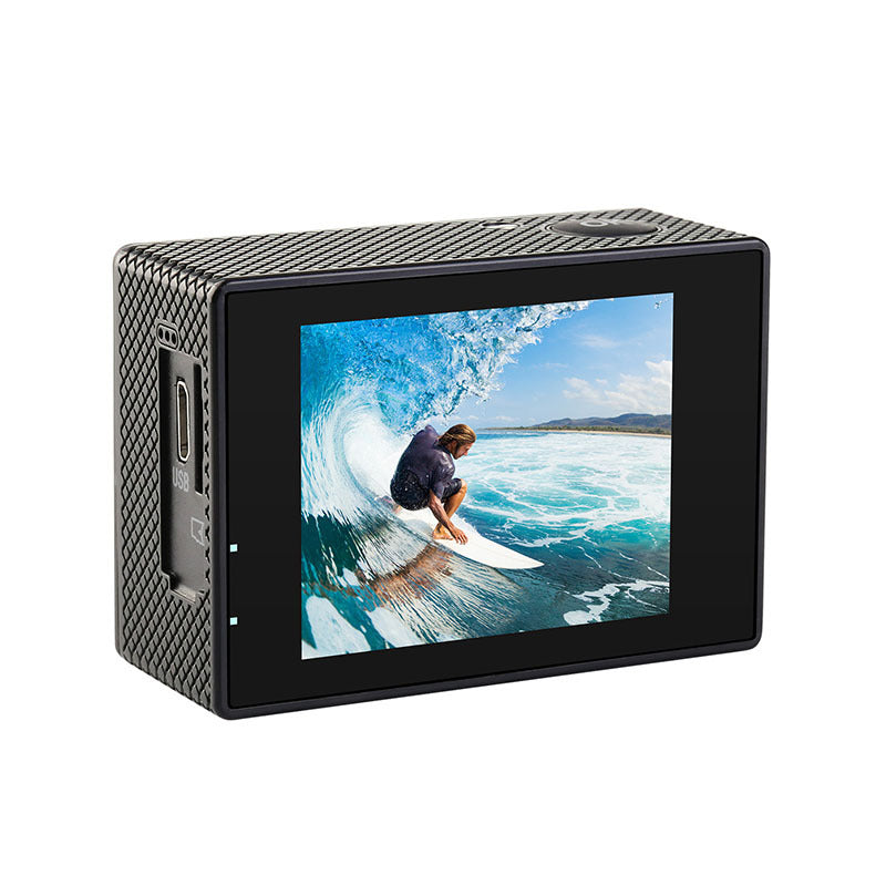 4K Waterproof Action Camera - Perfect for Outdoor Sports, Diving & Helmet Use