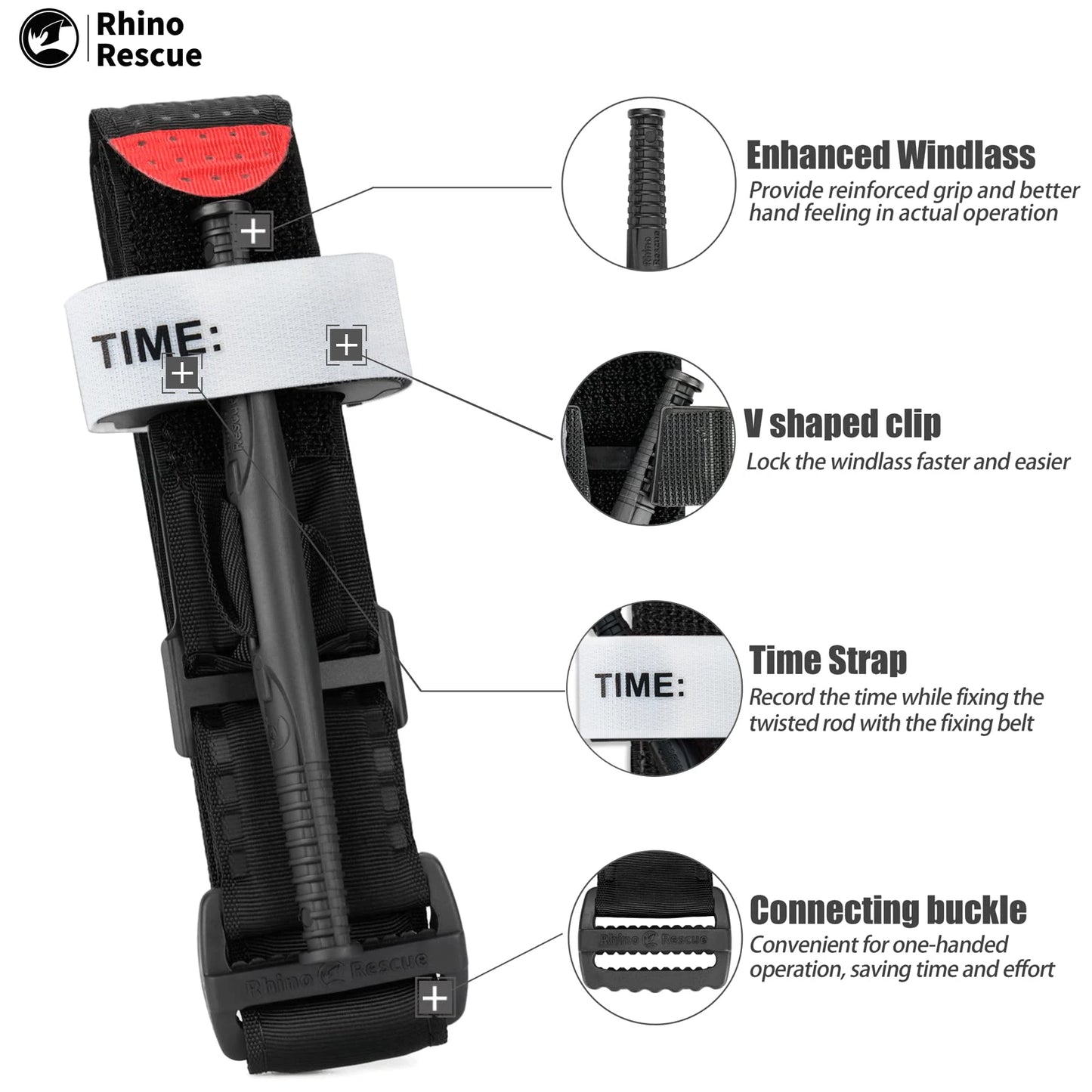 Trauma Kit - Emergency Medical Tourniquet Bandage First Aid Tactical Survival Gear for Outdoor Emergency