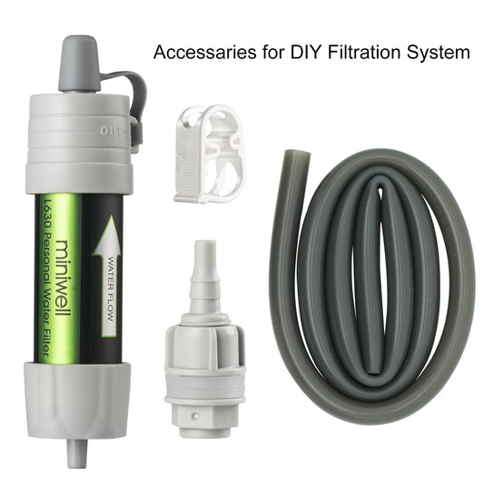 Miniwell L630 Portable Survival Water Purification System for Camping &Hiking
