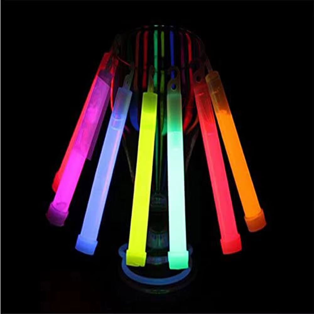 10 Ultra Bright Glow Sticks Emergency Light Sticks for Camping Accessories, Parties, Hurricane Supplies, Earthquake Survival Kit