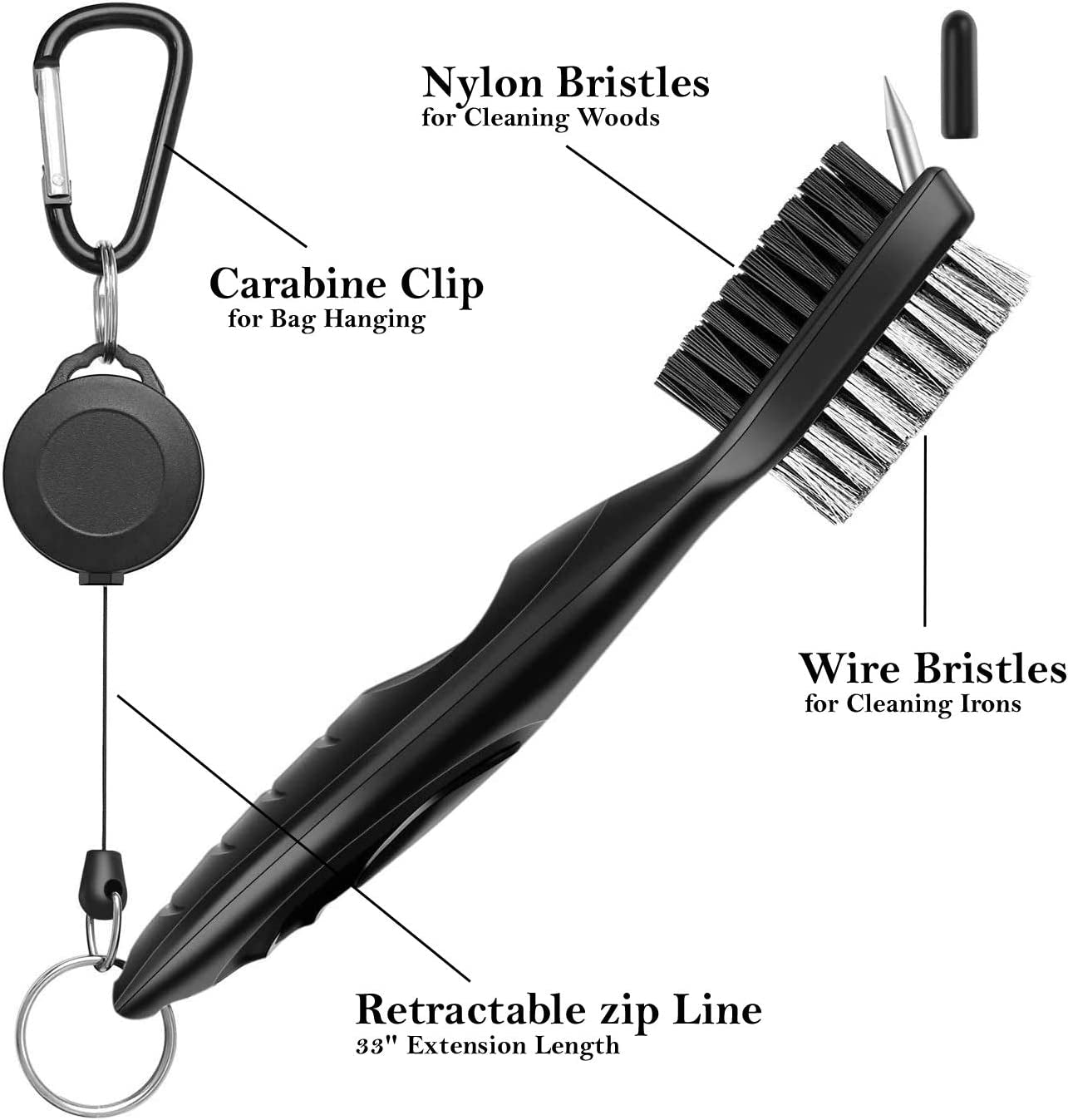 Das 3er-Pack Golfhandtücher Golf Club Cleaner Set besteht aus hochwertigen Handtüchern aus Mikrofasergewebe mit Waffelmuster, die speziell für Golfer entwickelt wurden. Jedes Handtuch verfügt über einen robusten Karabinerclip, der einfach an Ihre Golftasche oder Gürtelschlaufe angehängt werden kann. Halten Sie Ihre Golfschläger sauber und trocken mit diesem praktischen Set.