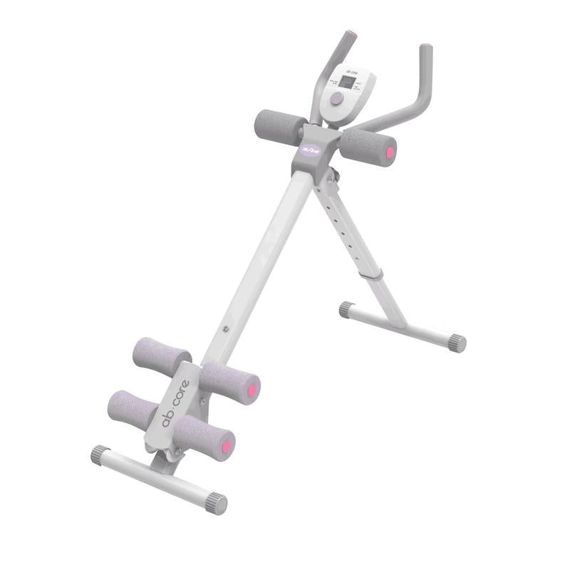 Ab Trainer Abdominal Whole Body Workout Machine Waist Cruncher Core Toner, Leg, Thighs, Buttocks Shaper with LCD Monitor Ab Workout Machine Adjustable Whole Multiple Exercise Modes Fitness Equipment Sturdy and Durable Foldable Professional