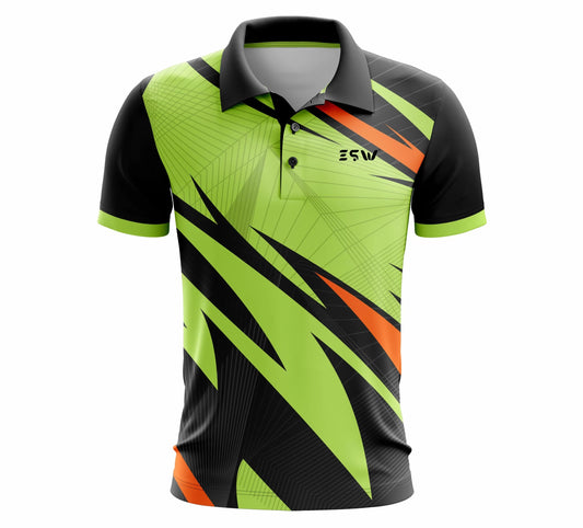 Jersey Cricket T-Shirt  Black And Green Jersey for men