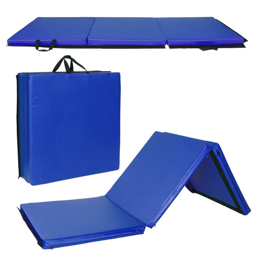 55"x24"x1.2" Tri-fold Gymnastics Yoga Mat with Hand Buckle - Outdoorsavage