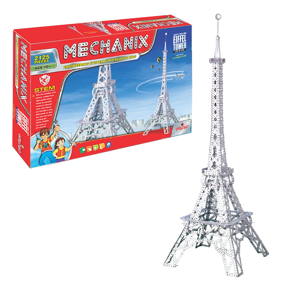 Eiffel Tower, STEAM Educational Toy, Building and Construction Set,