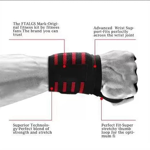 Workout Gloves with Wrist Support for Gym Workouts