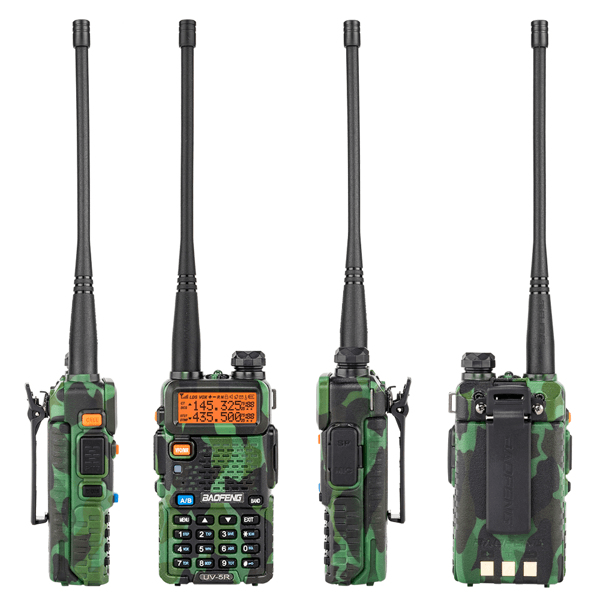 UK Warehouse BAOFENG 1.5" LCD Dual Band Walkie Talkie - Outdoorsavage