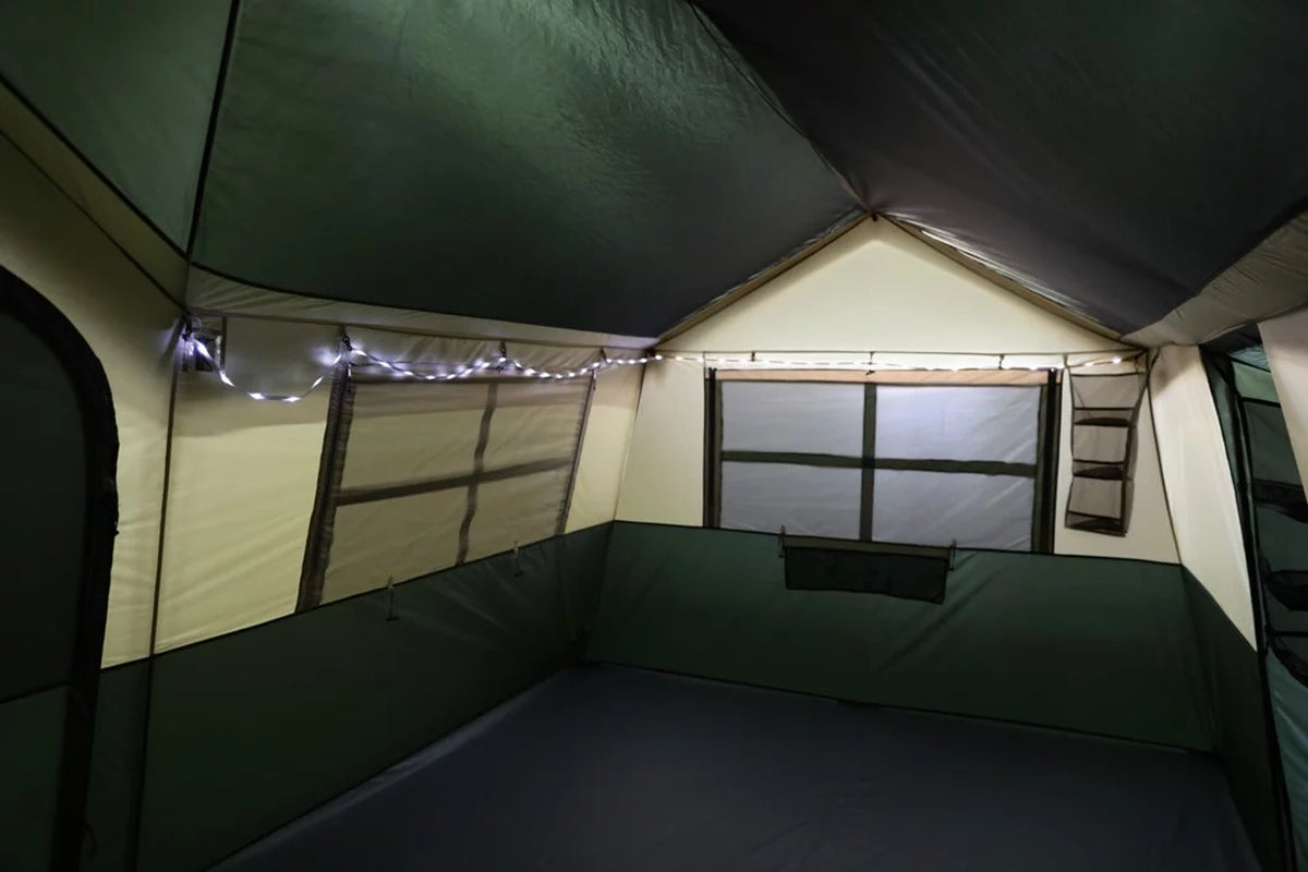 Spacious Hazel Creek 12-Person 3-Room Cabin Tent - Perfect for Family Camping Adventures!