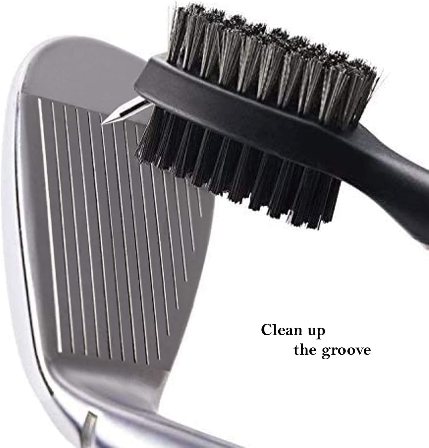 "Drei hochwertige Golfhandtücher mit Golfclub-Reiniger-Set, hergestellt aus Mikrofaserstoff mit Waffelmuster für maximale Saugfähigkeit. Das Set enthält drei Handtücher mit robustem Karabinerhaken für einfaches Anbringen am Golfbag. Die perfekte Ergänzung für jeden Golfspieler."